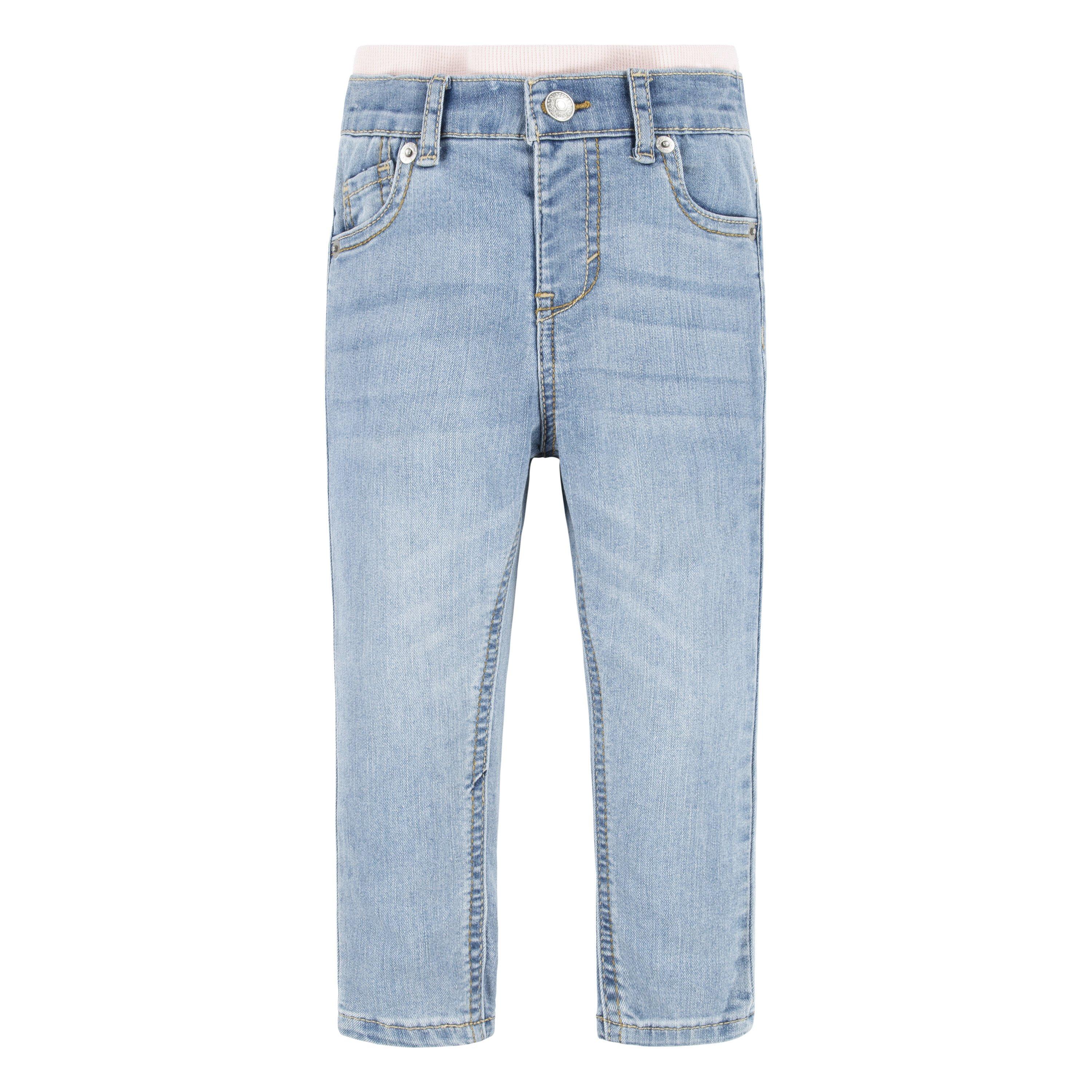 Levi's Infant Girls' Brandi Skinny Fit Murphy Light Blue Wash Denim Jeans - LIGHT BLUE